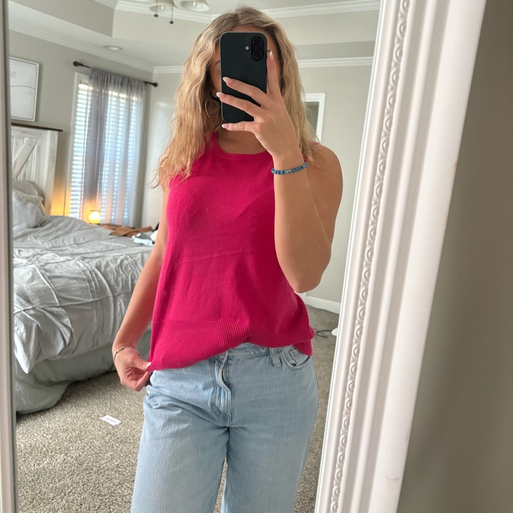 Pink dress top super cute and in great condition